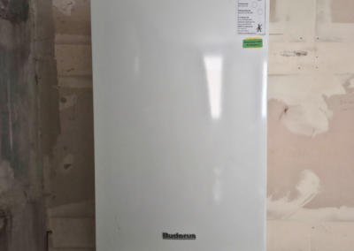 Bild der Buderus Gasheizung von 2021